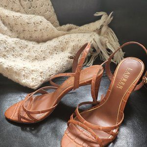 Ralph Lauren Strappy Heels-Sammy-6.6B